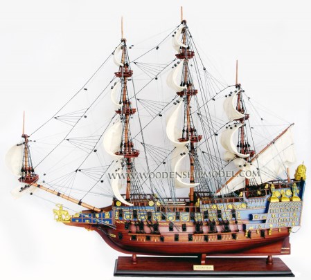 Sovereign Painted Ship Model - Mô Hình Thuyền Buồm Gia Nhiên - Công Ty TNHH Gia Nhiên